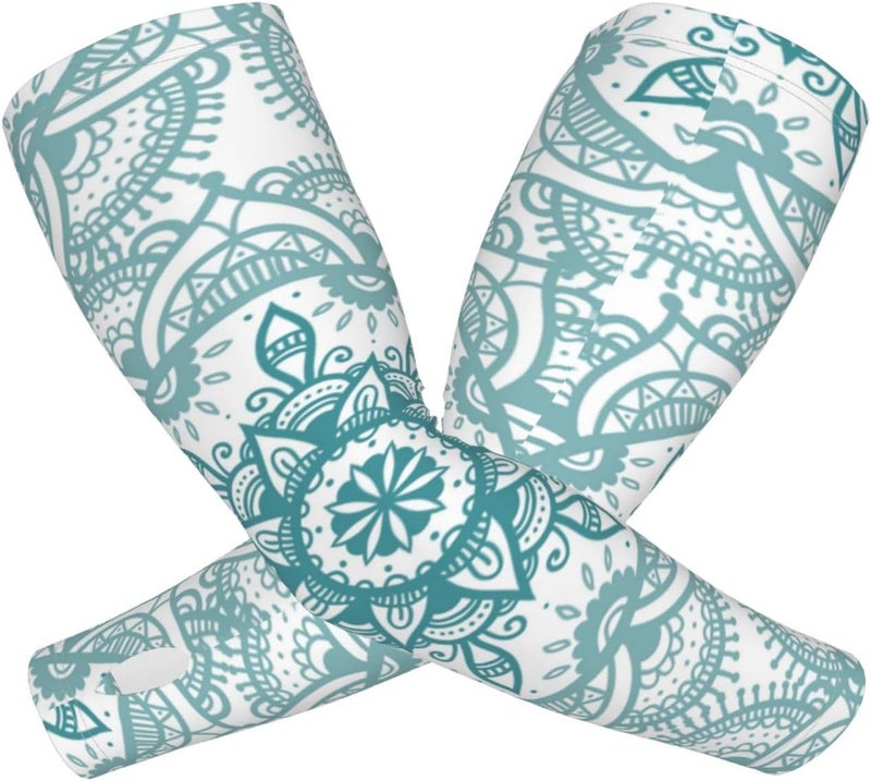 ANSGSD Gardening Sleeves For Women Men, Farm Sun Protection Thorn Proof Cooling Arm Sleeves Cover Arms For Garden Sports - Image 1
